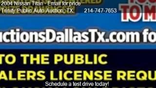 2004 Nissan Titan  for sale in Dallas, TX 75208 at Trinity P