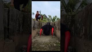 Young Girl Destroys Gorilla Monster With Boom