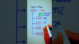 What are the 4 sects of Sunni Islam? | Sunni Sects || 5min Knowledge