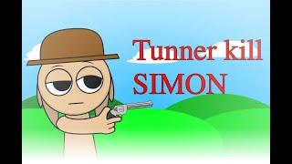 Tunner kill Simon  - all reaction | Sprunki sinner edition modded