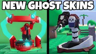 ALL NEW GHOST SKINS SHOWCASE in Roblox Tower Defense X (TDX)