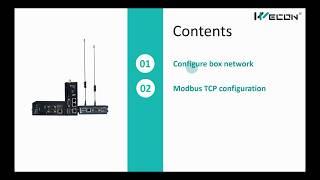 WECON V-BOX MODBUS TCP Configuration