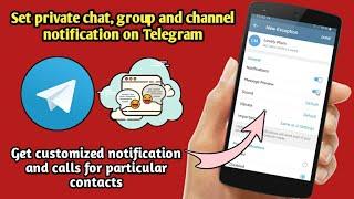 How to custom chat notification on Telegram