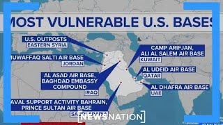 US bases in Middle East on high alert awaiting Iran's next move | Morning in America