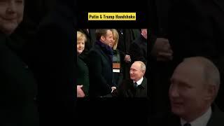 Putin Handshakes Trump #putinhandshake #trumpandputin #shorts #russia