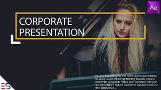 Free - Corporate Presentation Template | Free Download After Effects Template