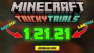 Minecraft 1.21.21 Official Version Released | Minecraft 1.21.21 Latest version!!