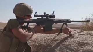 US Marines engaged by Taliban, Sniper returns fire with confirmed kill