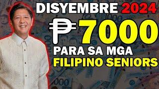 DECEMBER 2024 DIRECT DEPOSIT OF ₱7,000 FOR SENIOR CITIZENS – DON’T MISS OUT!