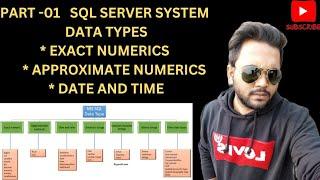 Part-01: Master SQL Server Data Types: Complete Guide for Beginners || #sql #coding #database