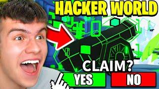 How To UNLOCK HACKER WORLD In Roblox Pet Simulator 99!