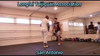 Longfei Taijiquan Association of San Antonio: In Home Fight Training 01: King of the Circle