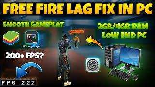 Free Fire Emulator LAG Fix for Low End PC | 200+ FPS ?