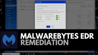 Malwarebytes EDR: Remediation