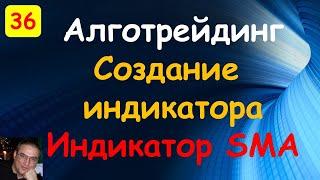 Создание индикатора. Индикатор SMA