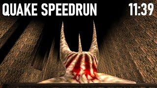 Quake - Speedrun in 11:39 (Obsolete World Record)