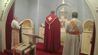 Mass for  the Assyrian Church of the East - Mar Shimun Bar Sabbai Parish, Flint MI