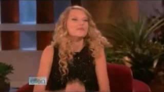 Taylor Swift on Ellen Degeneres Show talking about Joe Jonas