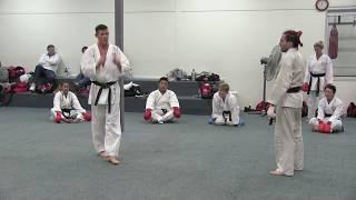 Kumite anticipation drill