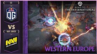 WINNER TO TI 2025! NAVI JUNIOR vs OG - HIGHLIGHTS - The International 2025 CQ: WEU | DOTA2
