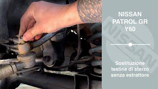 Steering head replacement without removal tool | Patrol GR steering head bearing replacement