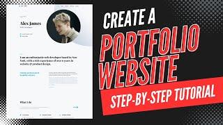 How To Create A Portfolio Website In WordPress  - Portfolio Website Tutorial!