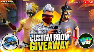 FF MAX LIVE CUSTOM ROOM GIVEAWAY️ #yamgamer #giveaway #live #ff