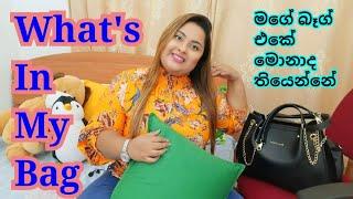 What's In My Bag | My Bag Segment | Plus size with kaushi | My Bag Srilanka