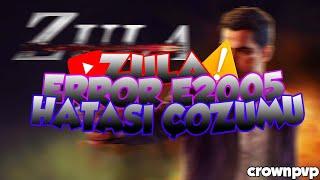 ZULA ERROR E2005 HATASI 100% ÇÖZÜMÜ ! | 2020 TR'de İLK !