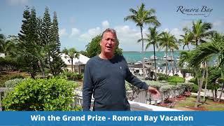 Win a 3-Day Romora Bay Vacation - U.S. Superyacht Association Member Recruitment Drive Raffle