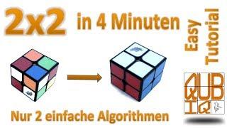 2x2 Cube in 4 Minuten lernen