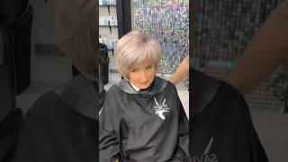 Градуированный Боб с челкой 2024/Graduated Bob with bangs 2024