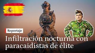 Militar ® Colombiano Reacciona  A una infiltración nocturna con paracaidistas del EZAPAC