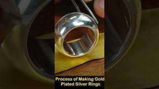 Process of Making Gold-Plated Silver Rings- Good tools and machinery can simplify Tasks