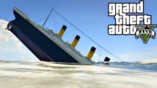 GTA 5 Mods - TITANIC MOD! (GTA 5 PC Mods Gameplay)