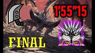 【MHWI】 Great Sword Tempered Ruiner Nergigante 1‘55“15 final MONSTER HUNTER WORLD