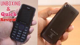 Hitech yuva y1 unboxing & quick review || Budget & cheapest phone in india || dual sim & memory card