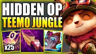 TEEMO JUNGLE IS ACTUALLY A LOT STRONGER THAN I EXPECTED HIM TO BE! Gameplay Guide League of Legends