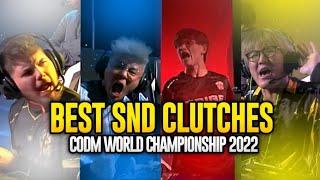 Top SND Clutches | CODM World Championship 2022