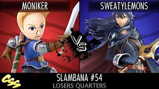 [Slambana #54] Losers Quarters: Anonymous Moniker 3 (Mii Sword.) vs. SweatyLemons (Lucina)