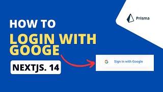 Add Authentication to Next.js: Login with Google