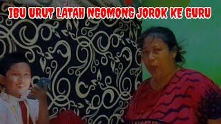 LATAH NGOMONG JOROK KE GURU | IBU ENUNG URUT LATAH LUCU BANGET Part 3