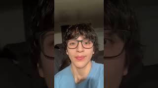 Teen Showing Off His New Glasses#newglasses #teenstyle #selfie #confidence