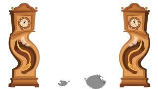 Hickory Dickory Dock Simple mouse went up clock  song|Effects: Faster, and Multi Colors.