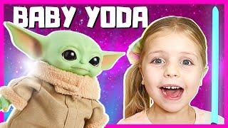 Baby Yoda In Real Life! Star Wars Pretend Play With Kin Tin