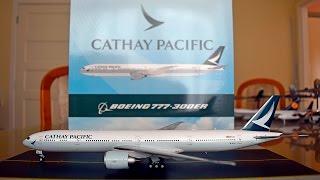 JC Wings 1:200 Cathay Pacific 777-300ER "New livery" Unboxing and Review