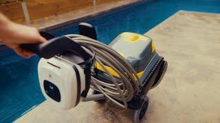 Zodiac CX50 Robotic Pool Cleaner w/Caddy & Dual Stage Filtration. Floor, Wall, Waterline