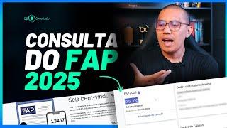 COMO FAZER A CONSULTA DO FAP 2025  NO GOV.BR