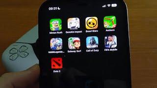 Dota 2 on iPhone 12 Pro Max Gameplay ! Phone iOS / Android