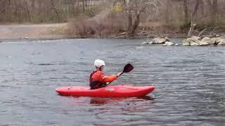 Kayak Roll Demo - "Sweep Roll"